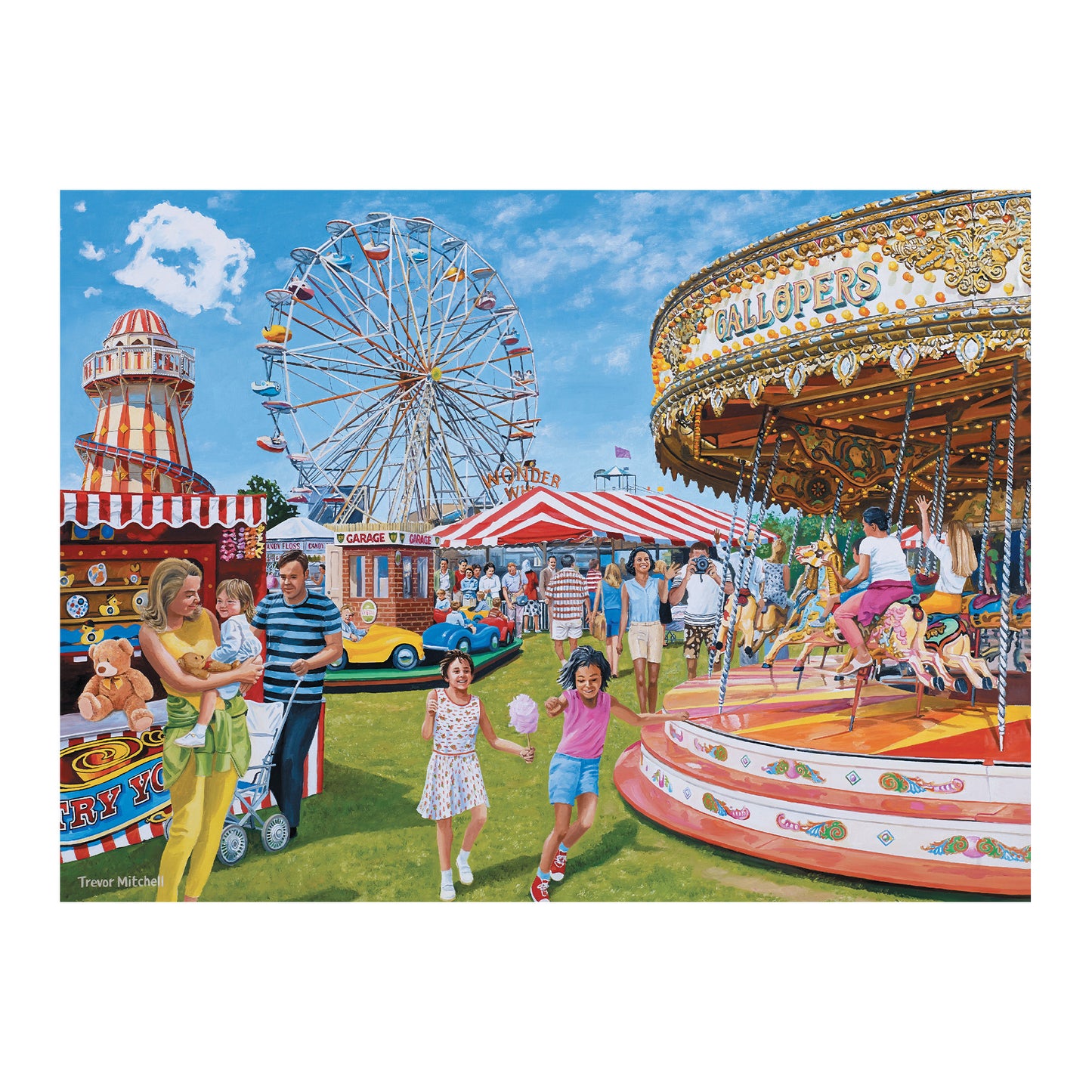 35-teiliges Puzzle - Vergnügungspark