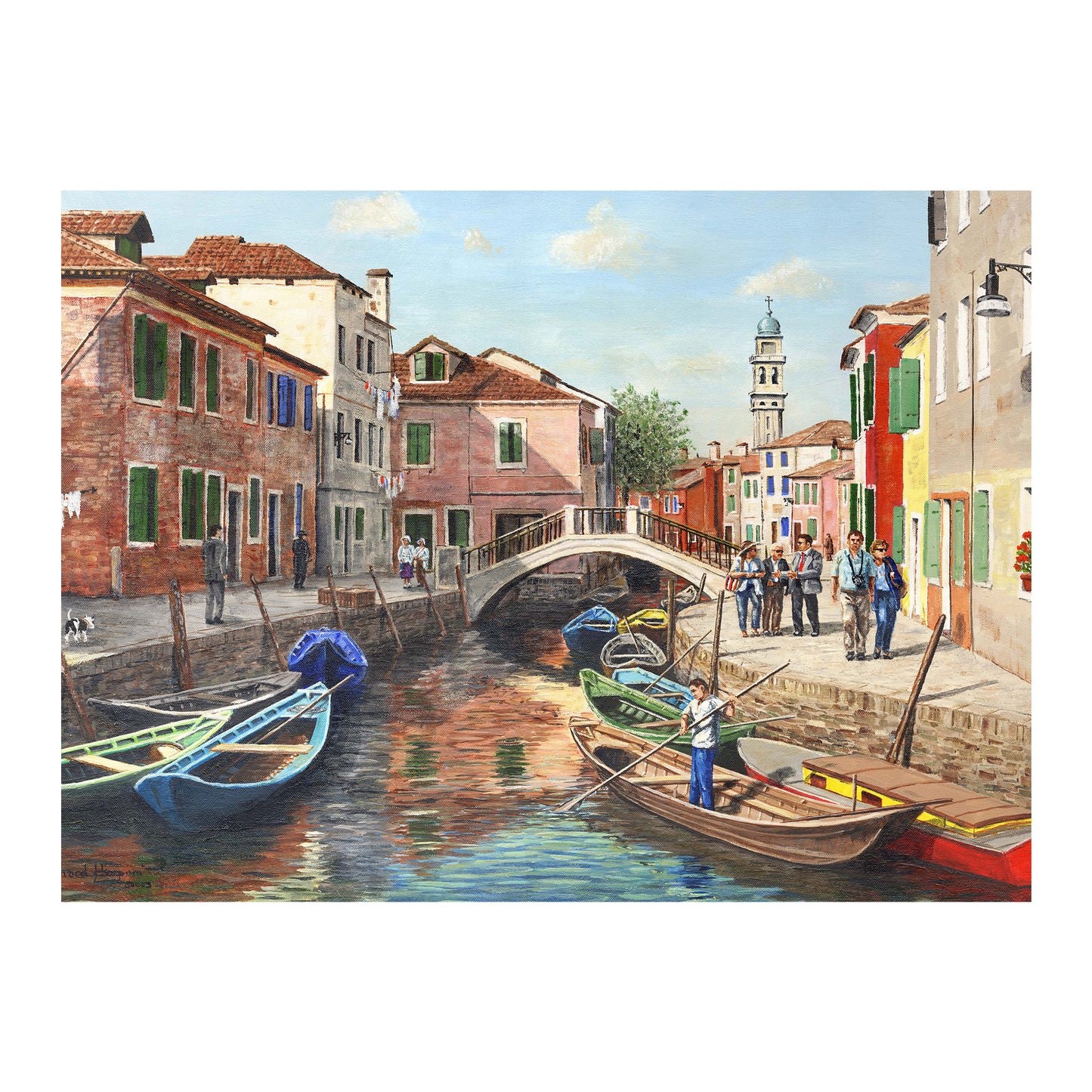Puzzle 63 Stück-Burano Island