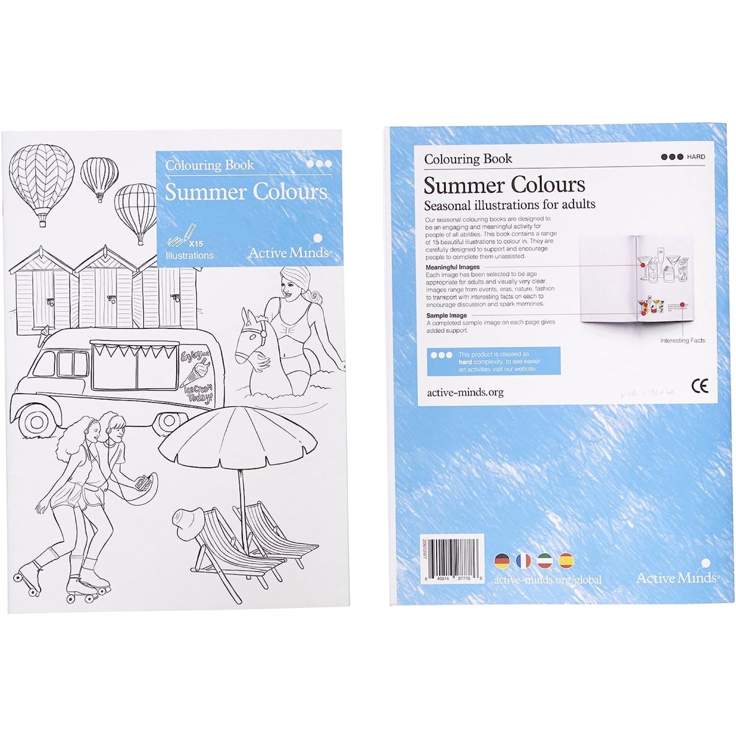Livre de coloriage - Summer Colours