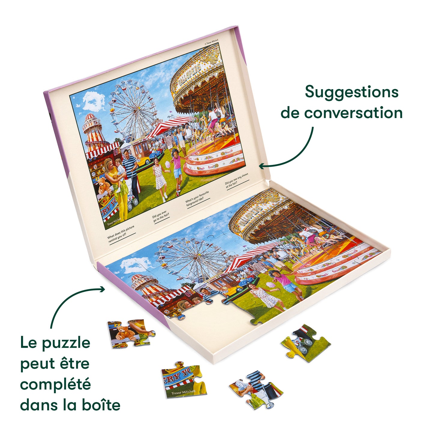 35-teiliges Puzzle - Vergnügungspark