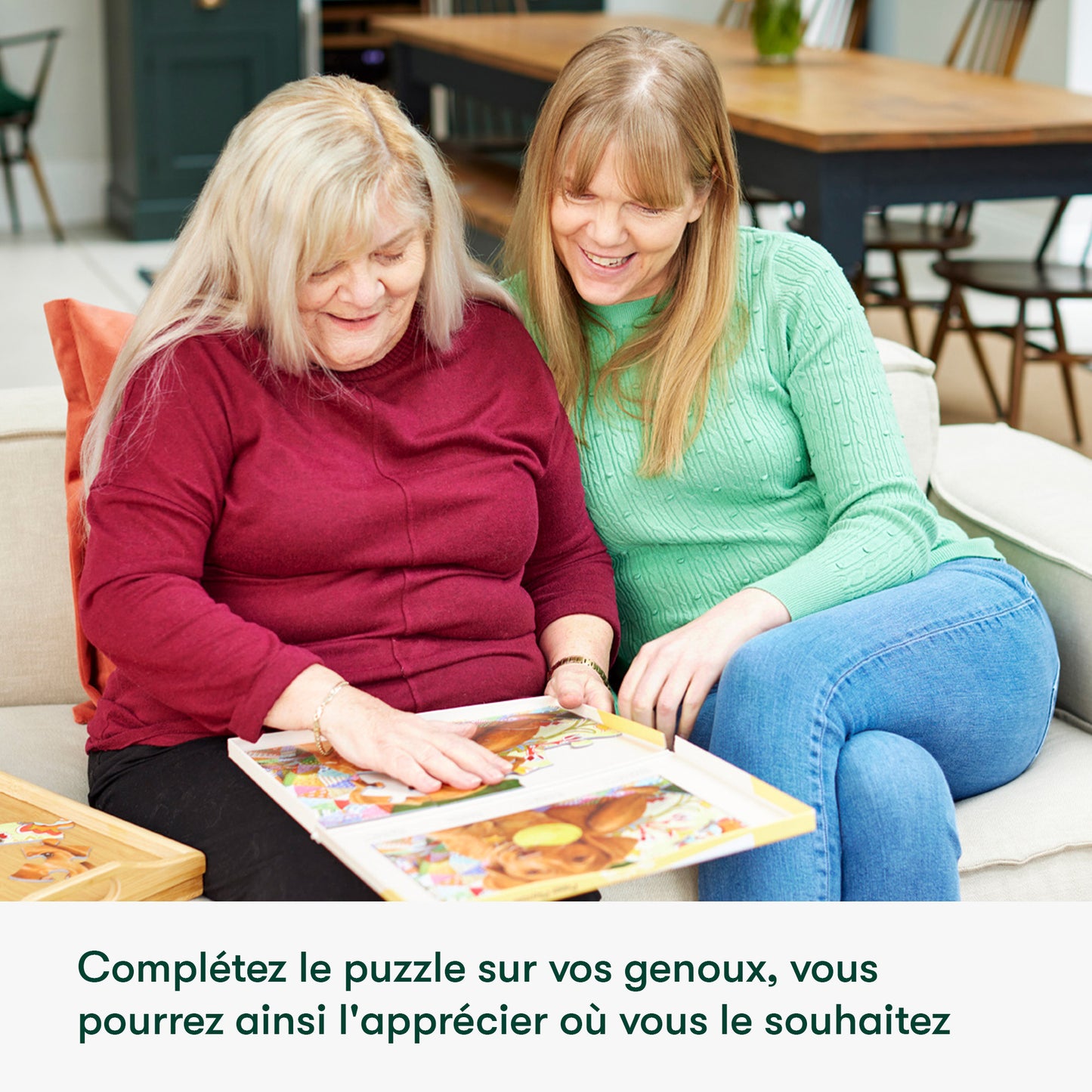 13-teiliges Puzzle - Blumenliebe