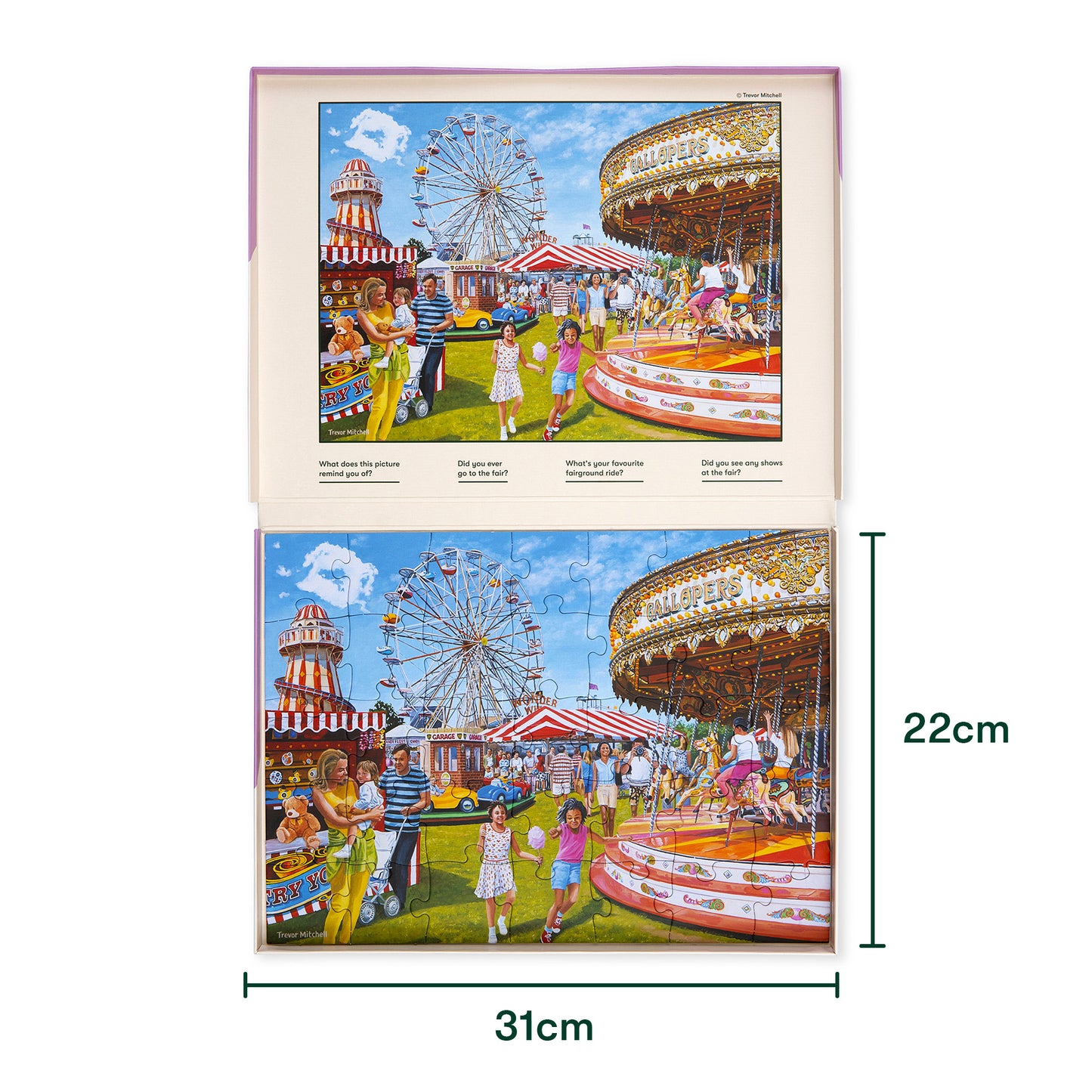 35-teiliges Puzzle - Vergnügungspark