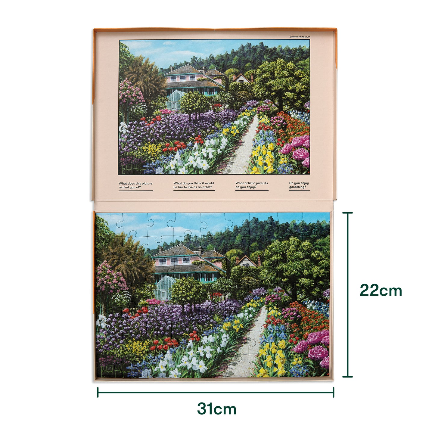 Puzzle 63 pièces - Monet's Garden