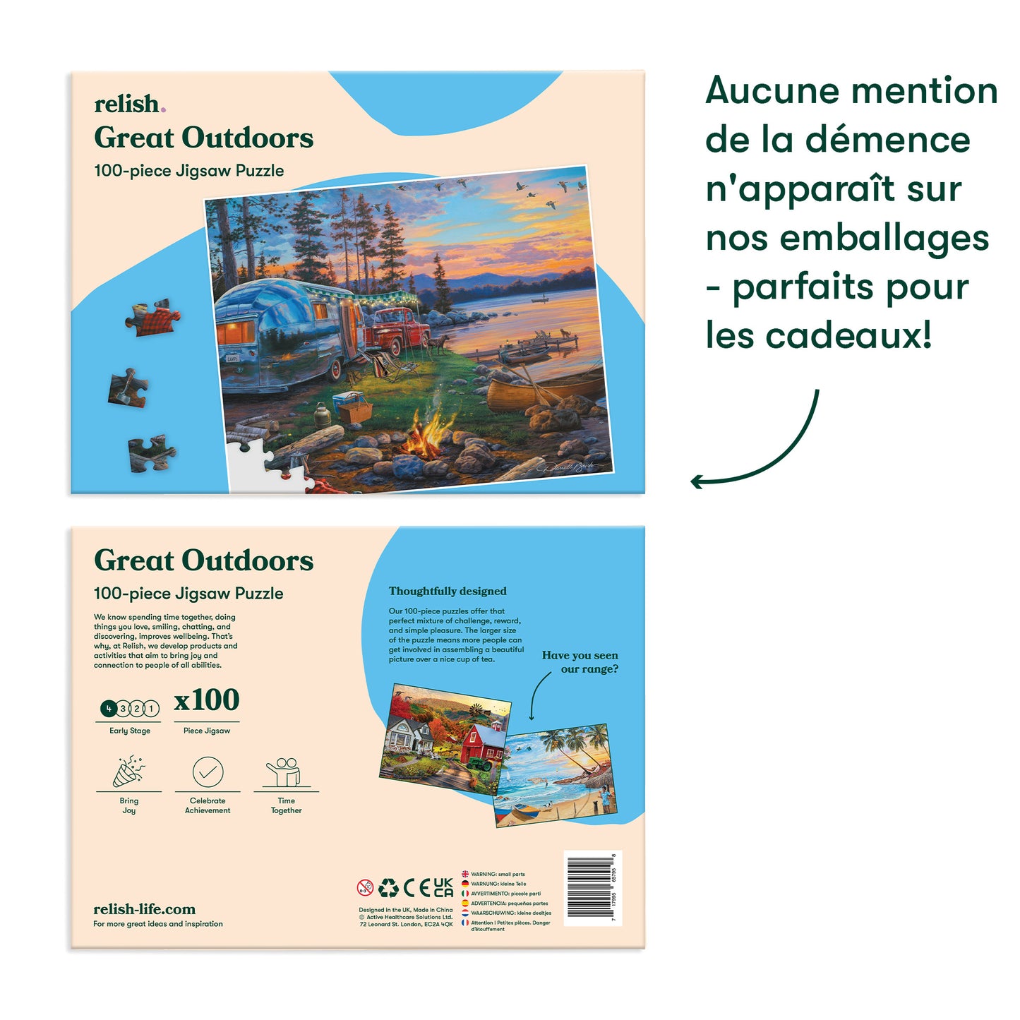 Puzzle 100 pièces - Great Outdoors