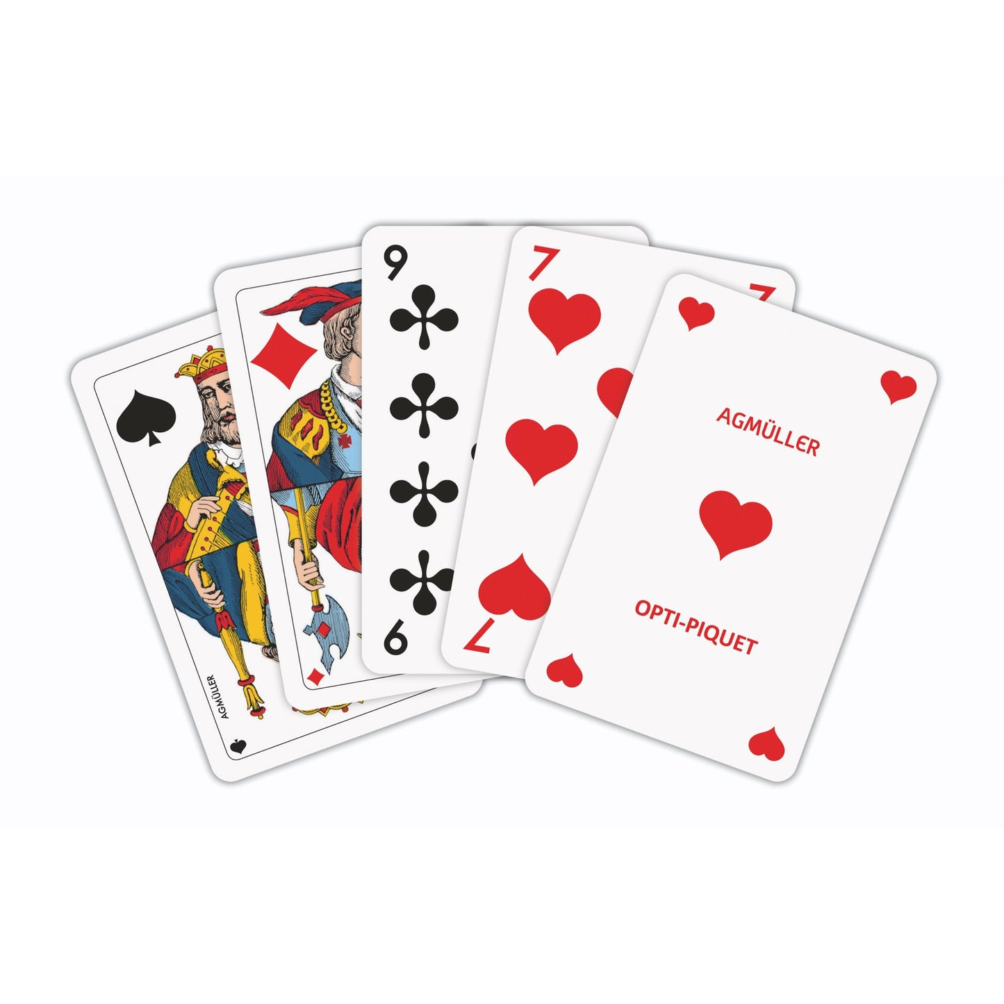 Etui de Jass Edelweiss - Symbole Piquet