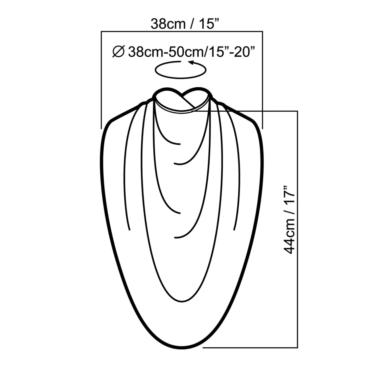 Bavette Pashmina