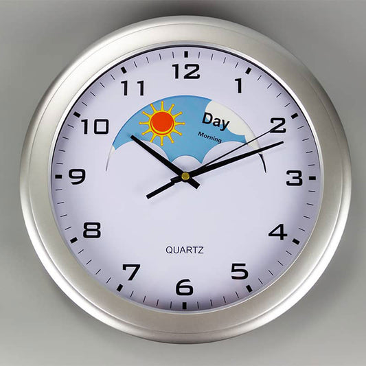 Horloge murale Soleil et Lune