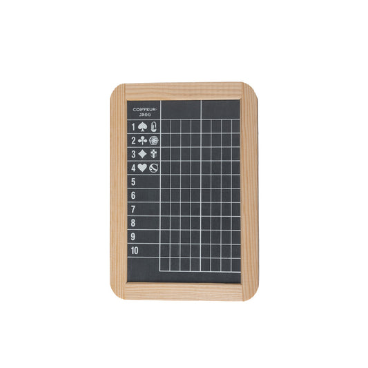 Jass Friseur Schiefertafel 165x240mm