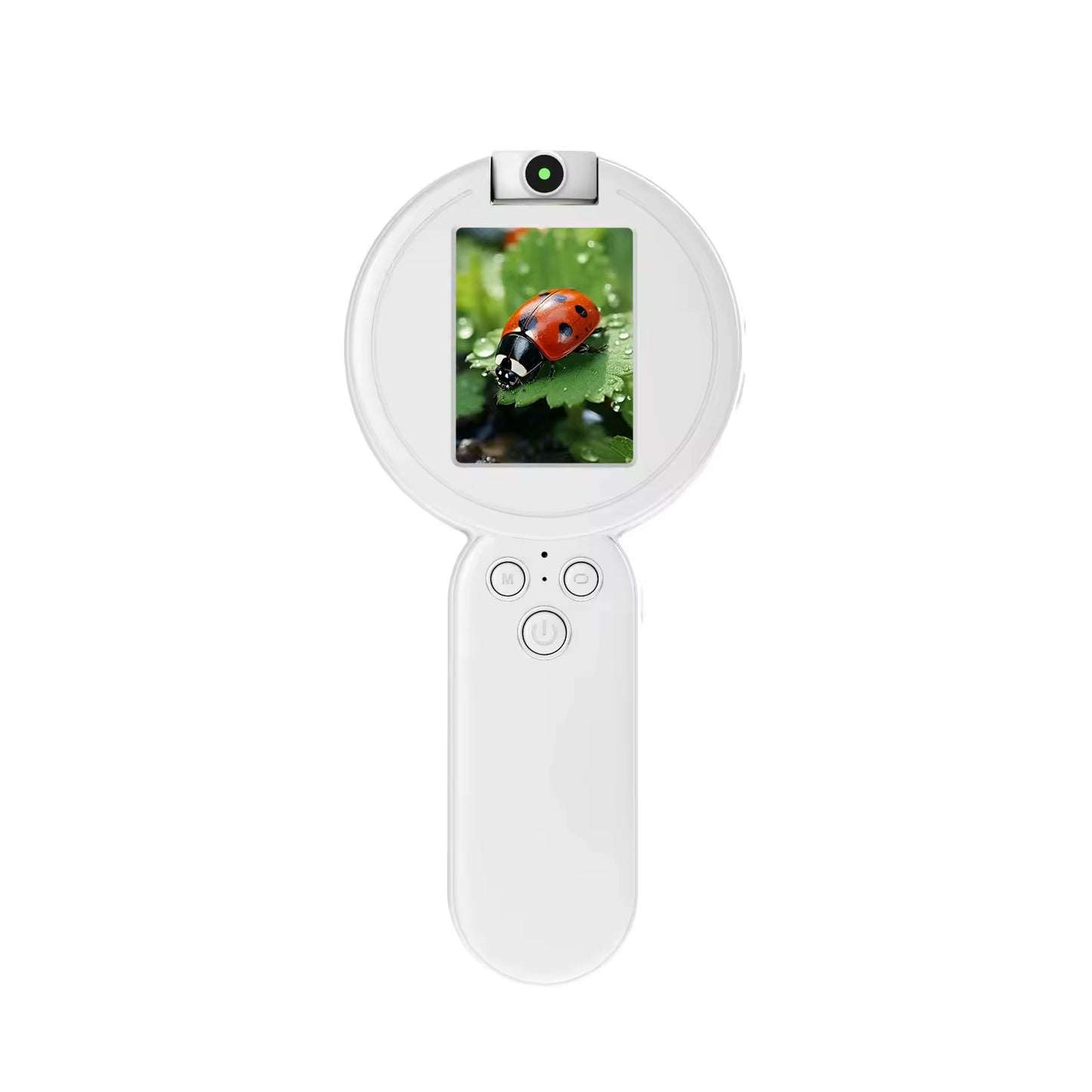 Loupe numérique portable K01 — Écran IPS 2,4″ avec éclairage LED