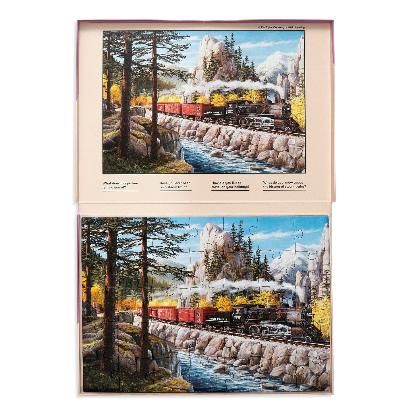 Puzzle 35 pièces - Steam Train