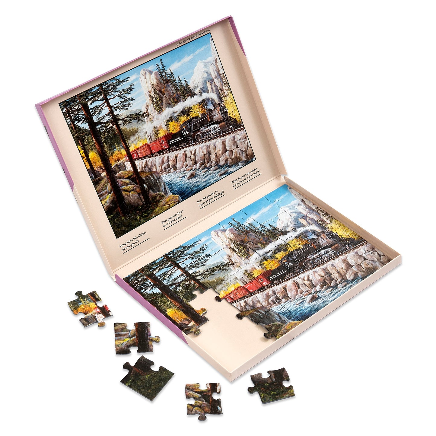 Puzzle 35 pièces - Steam Train