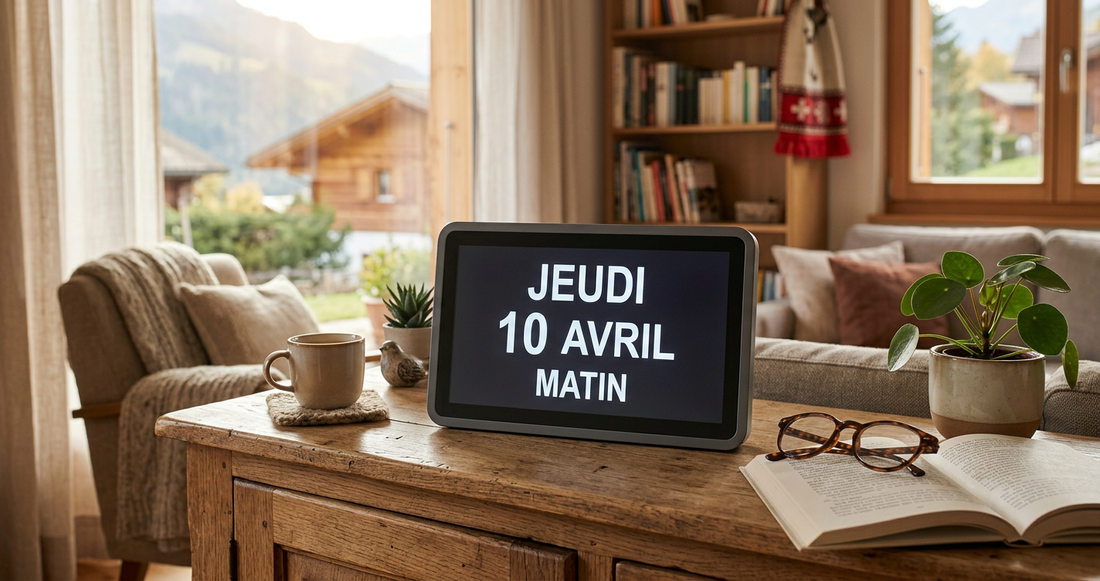 Démence et désorientation temporelle : pourquoi les horloges calendrier aident