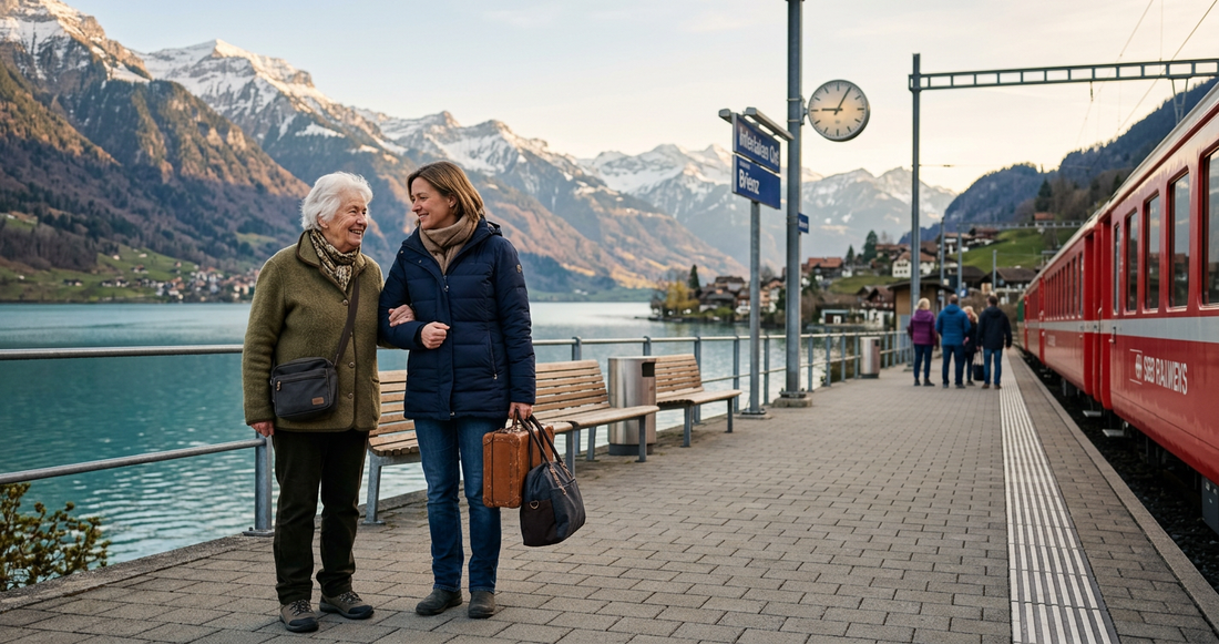 Voyager avec une personne atteinte de démence