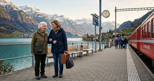 Voyager avec une personne atteinte de démence