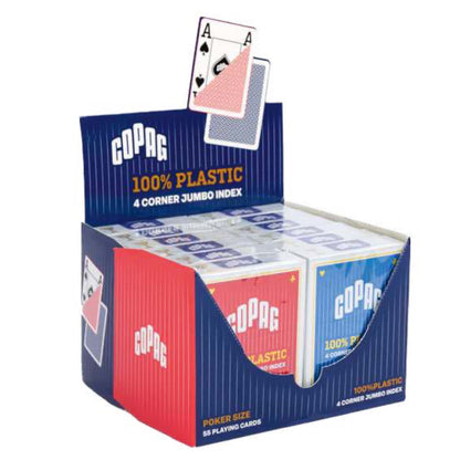 Copag Cartes de Poker Jumbo 4 coins