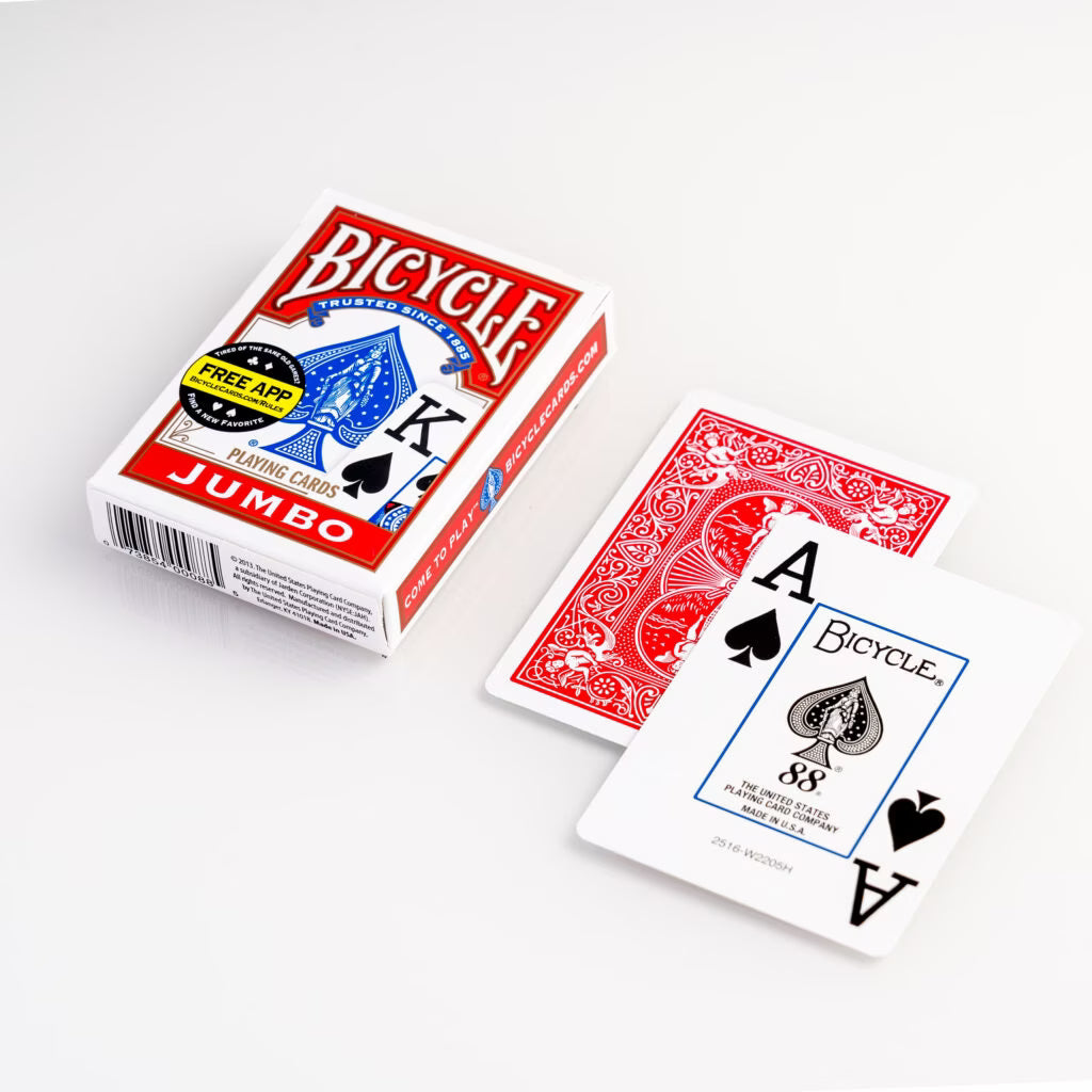 Cartes Bicycle Jumbo - Rider Back 2-Pack