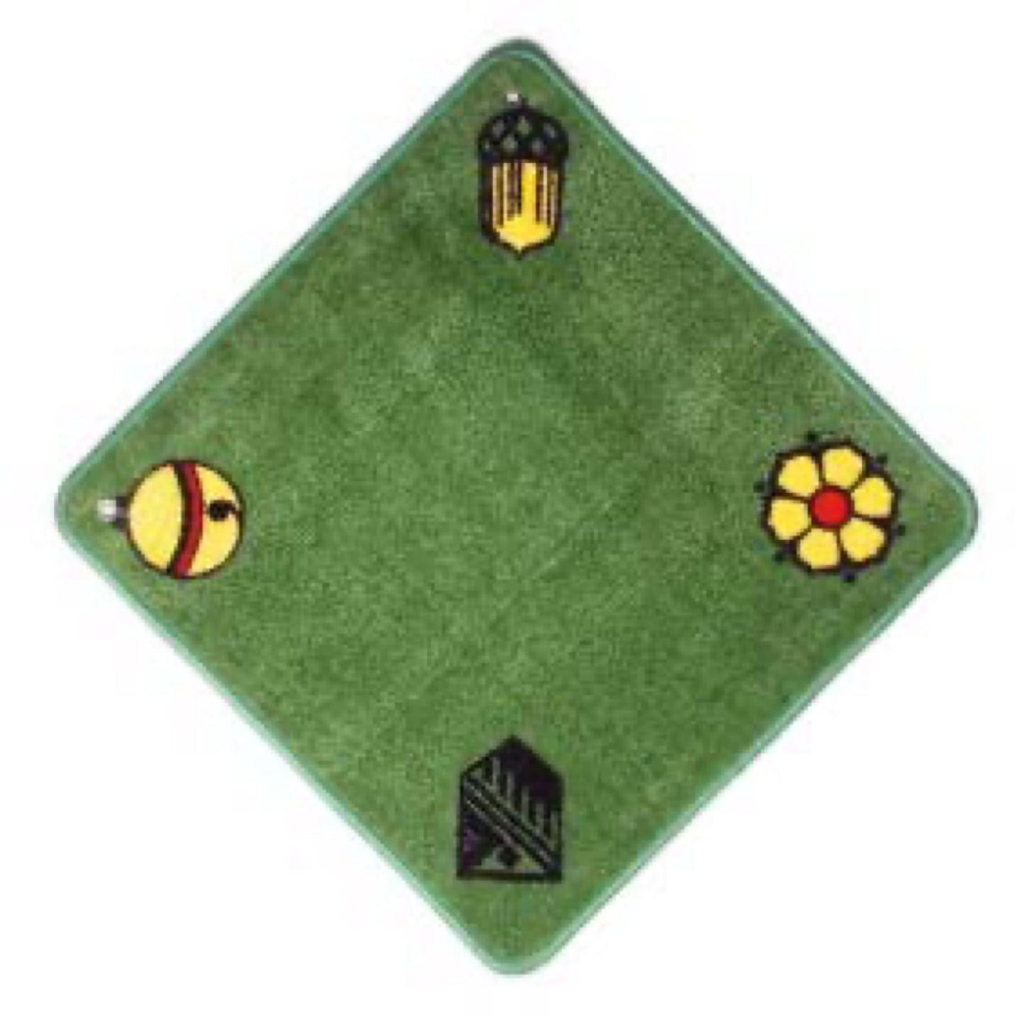 Tapis de Jass vert - Symbole Jass