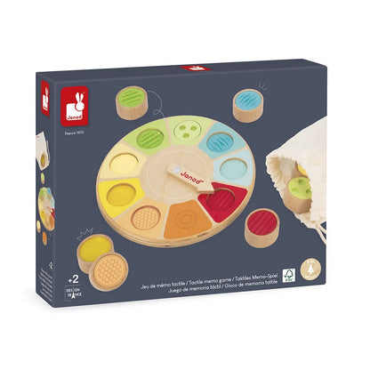 Roue Memo Touch, jeu sensoriel tactile
