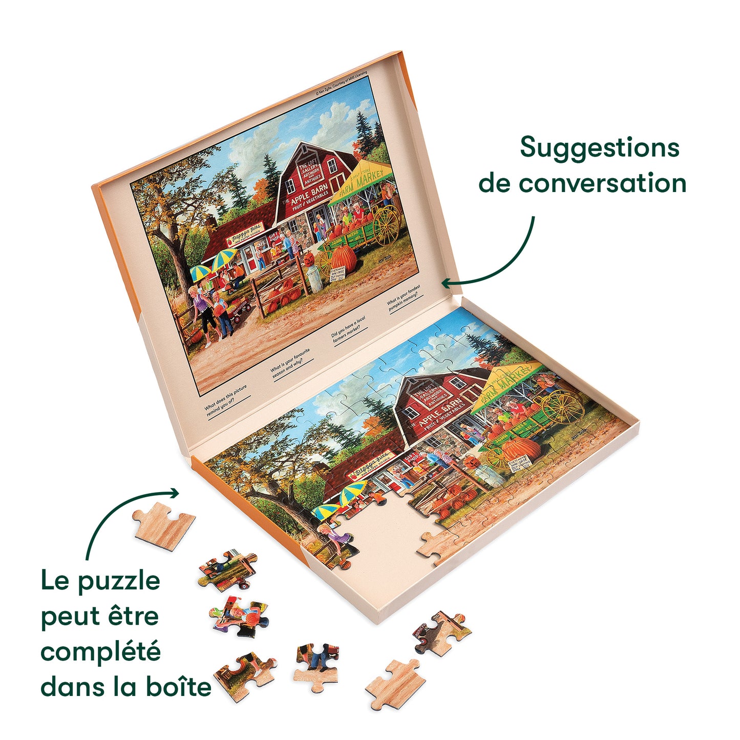 Puzzle 63 pièces - Farmers Market