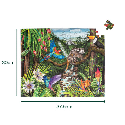 100-teiliges Puzzle - Jungle Life