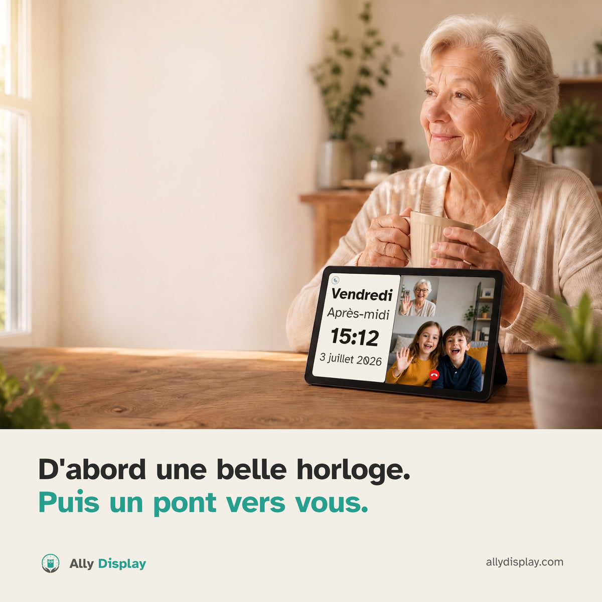 Ally Display: die Uhr, die Sie mit Ihren Eltern verbindet