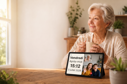 Ally Display — l'horloge qui vous garde en lien avec vos parents
