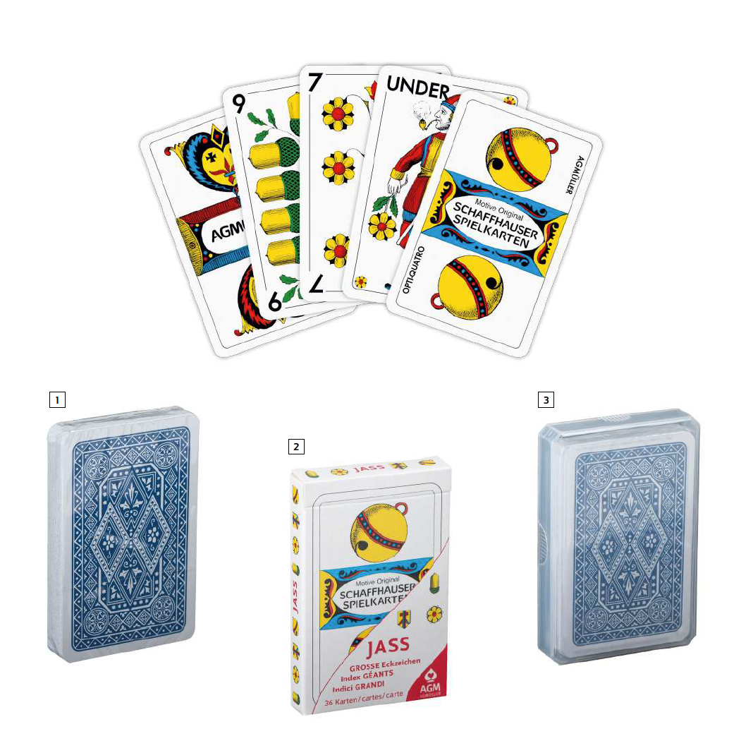 OPTI card game - German Jass (Cardboard or polybox)