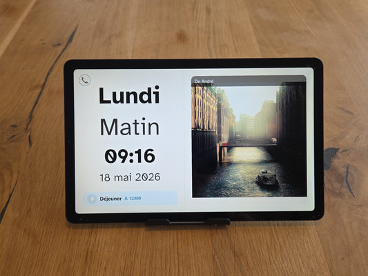 Ally Display 10" — Tablette horloge connectée pour vos proches âgés