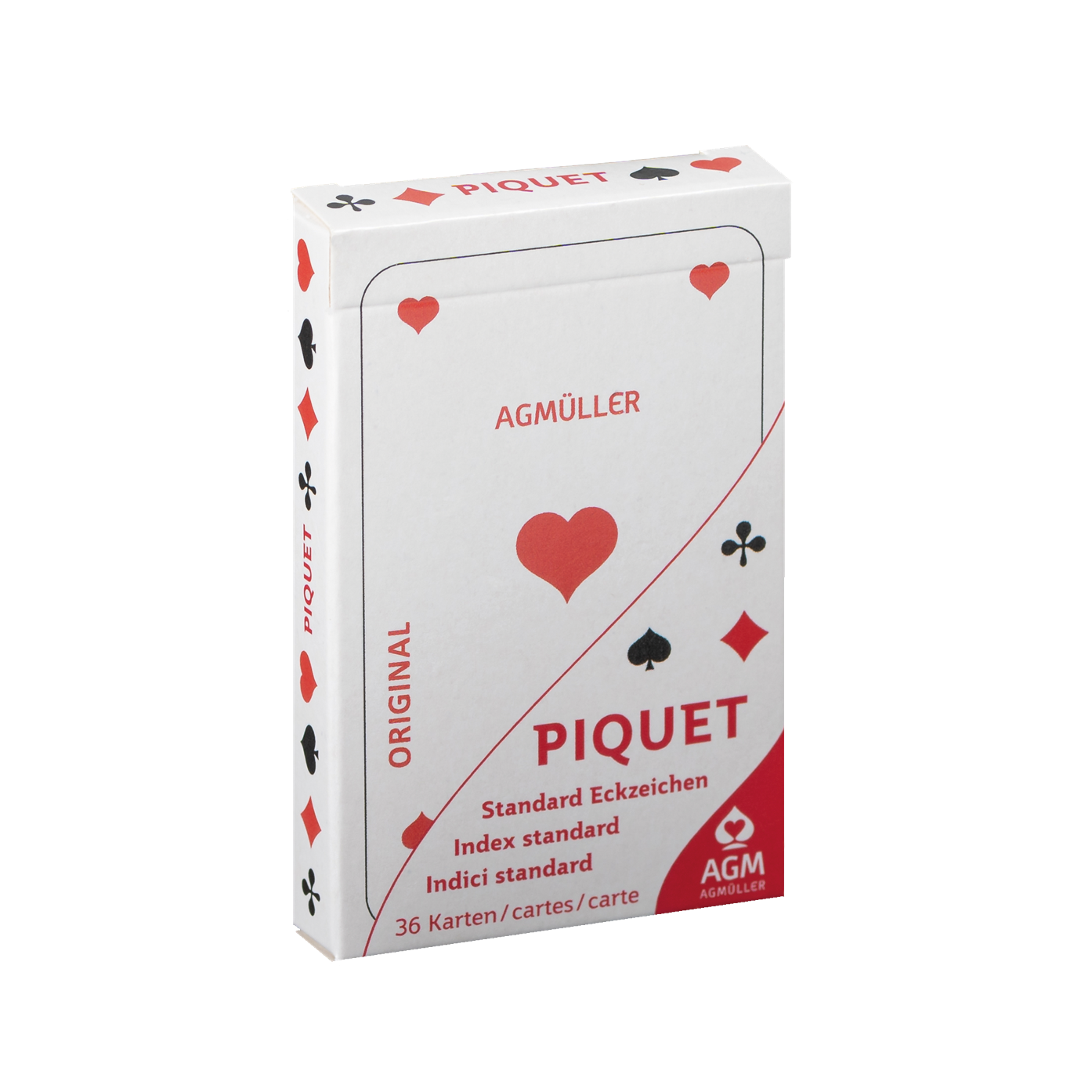 Card game - Jass Piquet (Cardboard or Polybox)