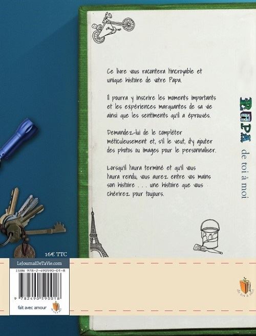 Journal mémoire « Maman, de toi à moi » (relié)