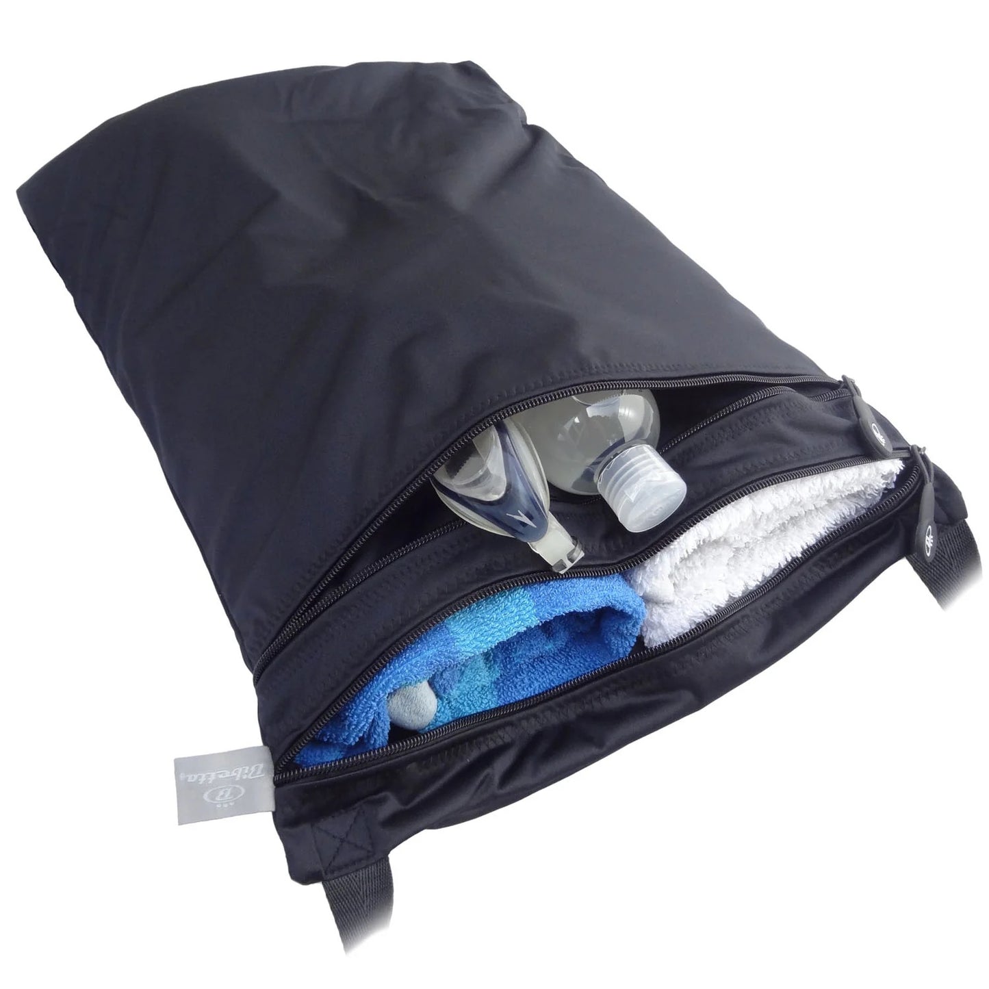 Wasserdichte Wet & Dry Tasche Schwarz – Bibetta