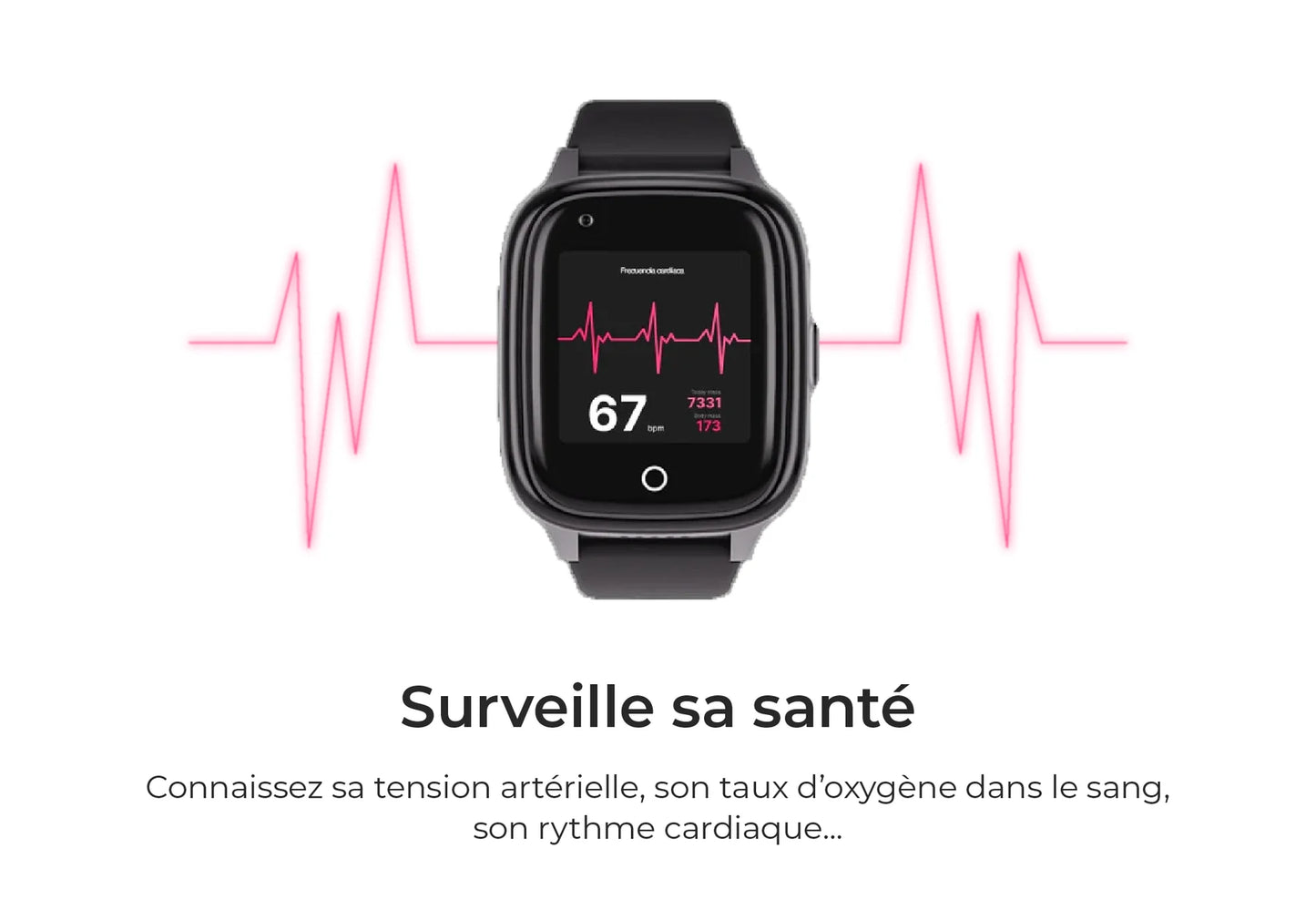 Montre Connectée pour Senior avec GPS