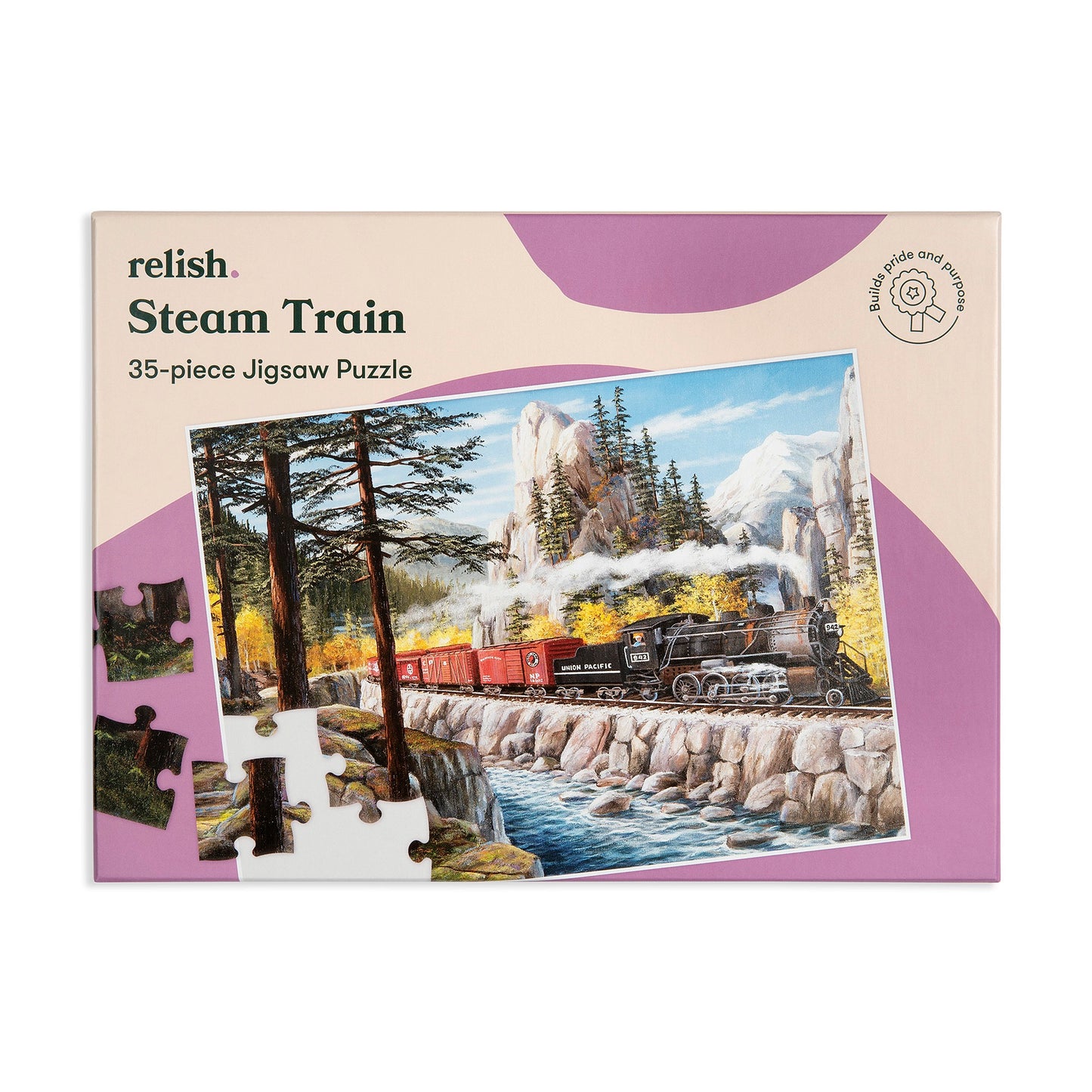 Puzzle 35 pièces - Steam Train