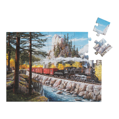Puzzle 35 pièces - Steam Train