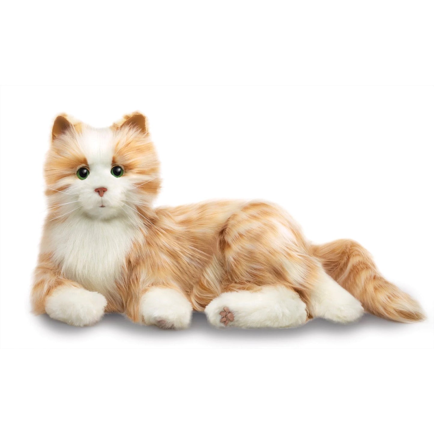 Peluche Chat Interactive pour personne âgée - Orange