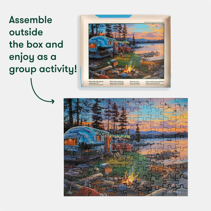 63-piece jigsaw puzzle "Farmers Market"
