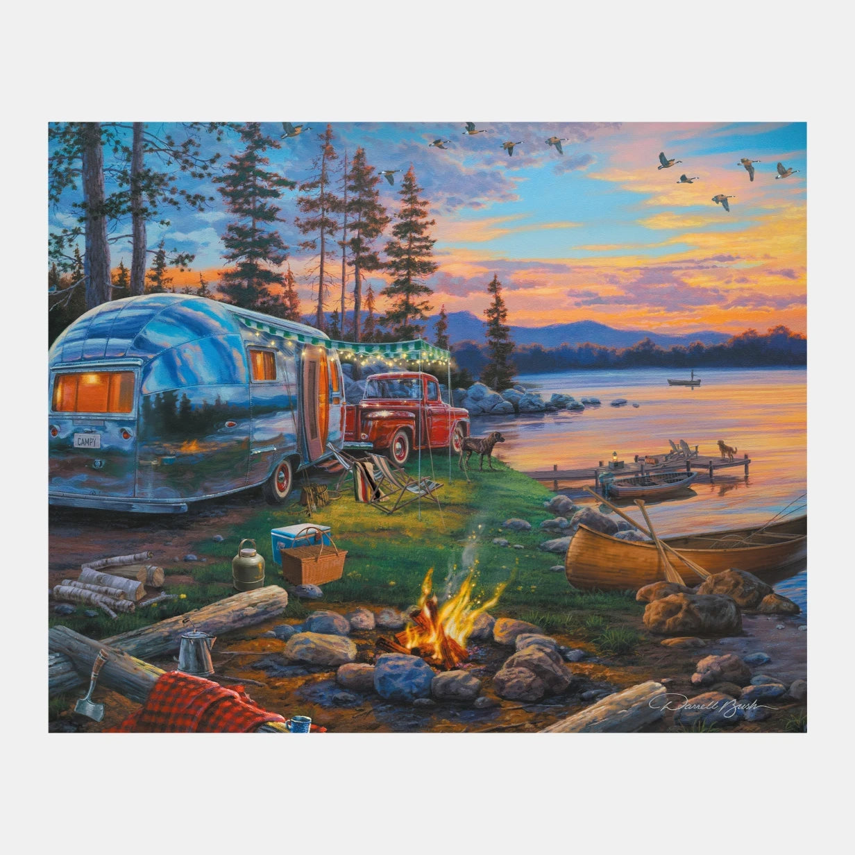 63-piece jigsaw puzzle "Farmers Market"