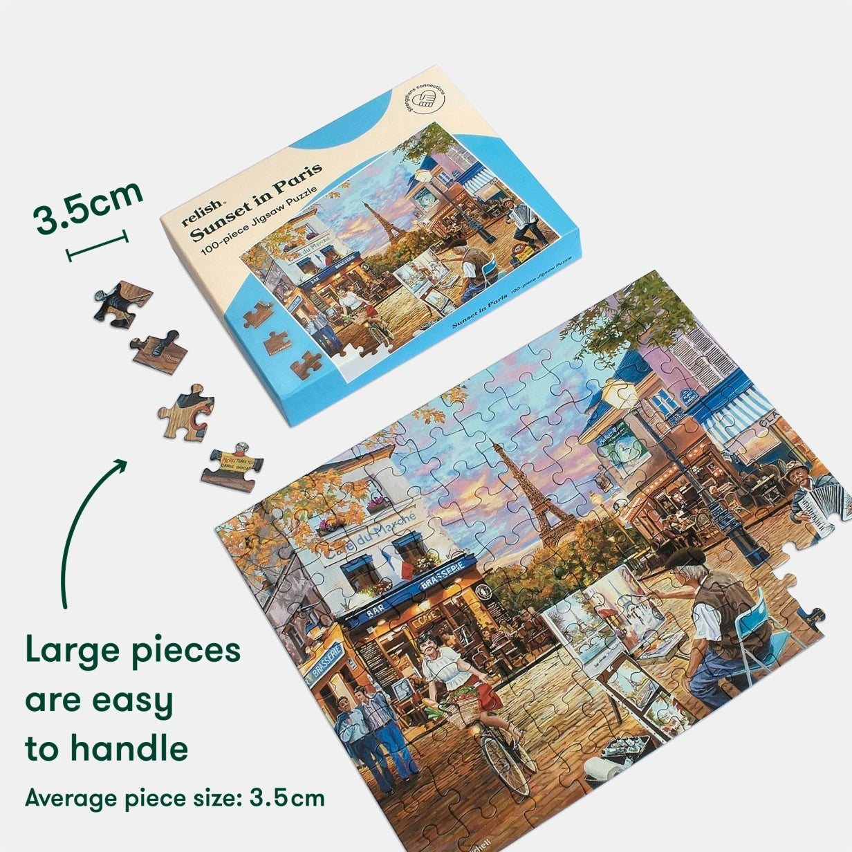 63-piece jigsaw puzzle "Farmers Market"
