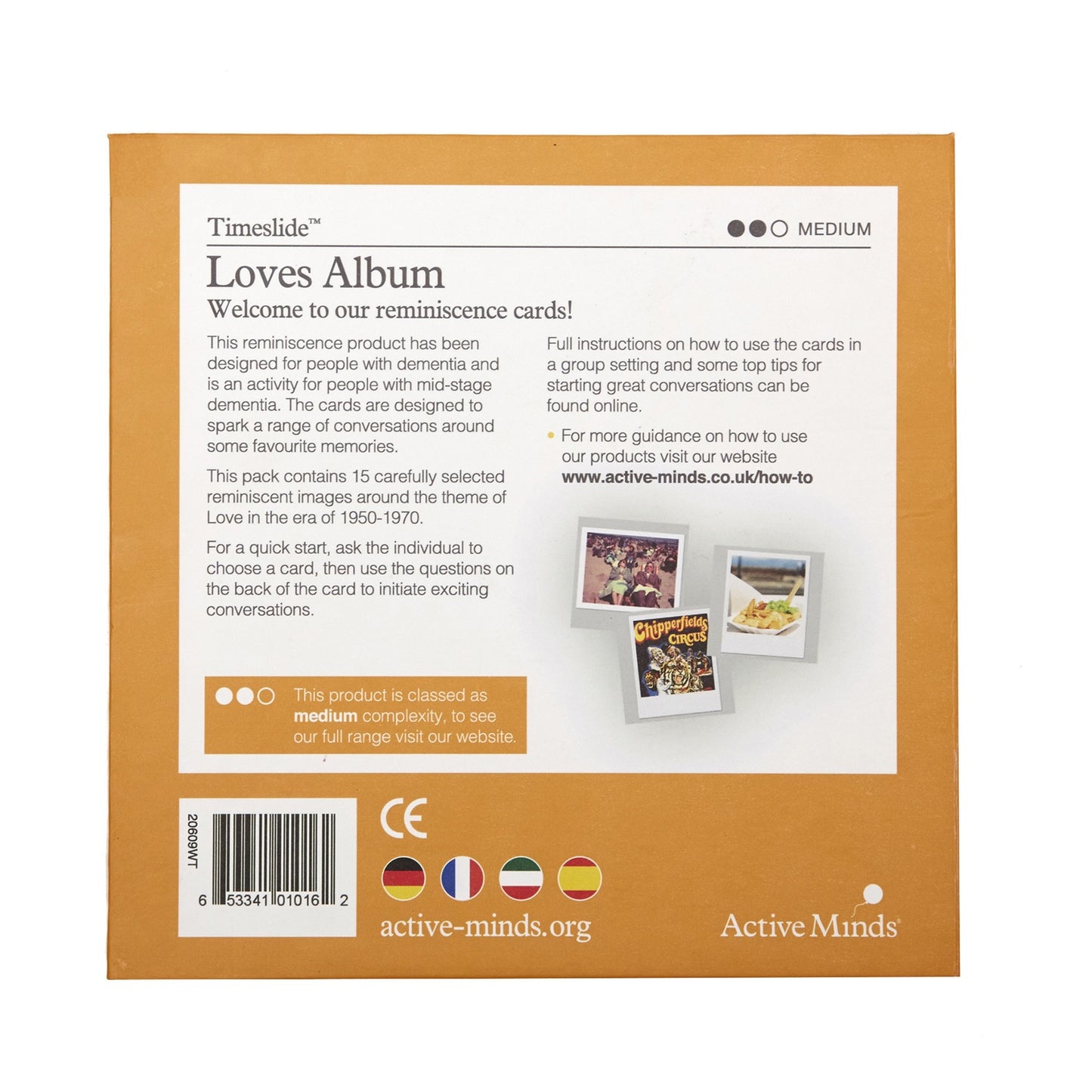 "Love" Reminiscence Cards (UK)