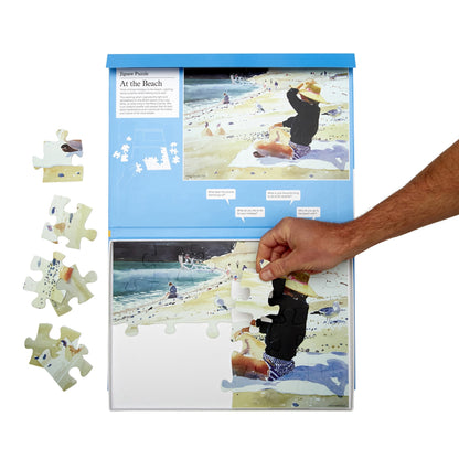 24-teiliges Puzzle „Am Strand“
