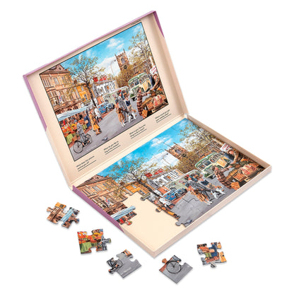 35 Teile Puzzle "Herbstmarkt"