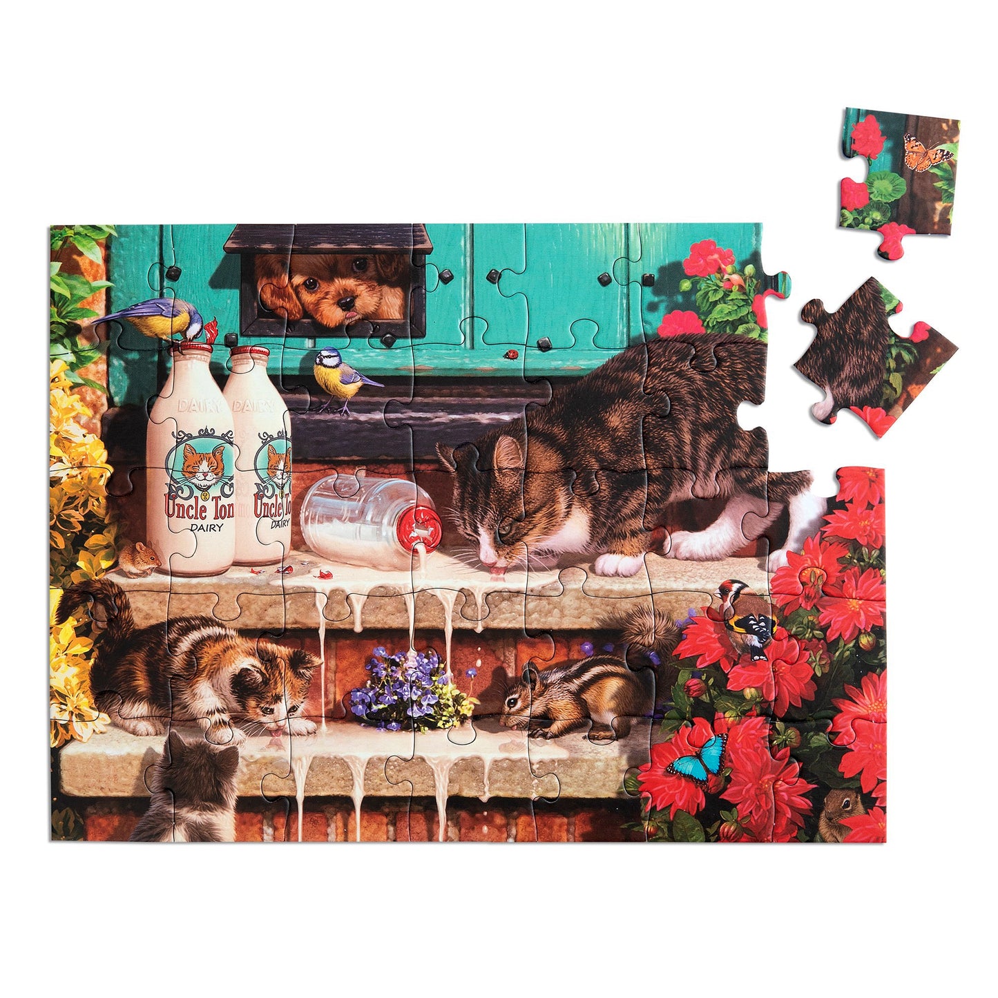 35-piece jigsaw puzzle "Cat's Whiskers"