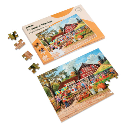 Puzzle 63 pièces - Farmers Market