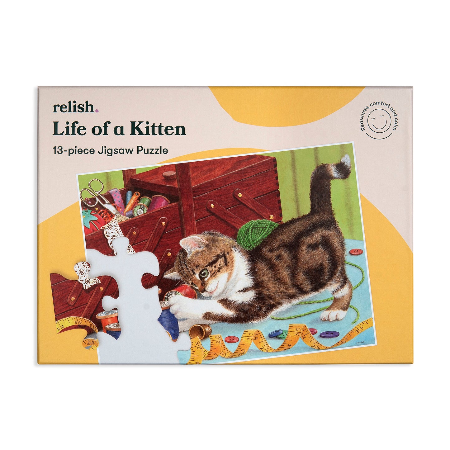 13-piece puzzle "Life of a Kitten"