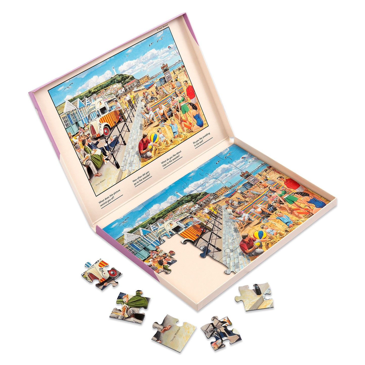 35 piece jigsaw puzzle "Seaside Nostalgia"