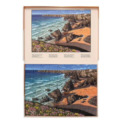 63-piece jigsaw puzzle "Wild Coast"