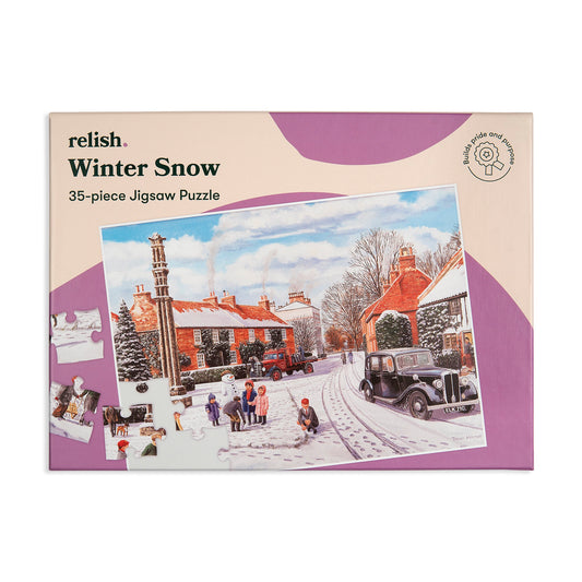 Puzzle 35 pièces - Winter Snow
